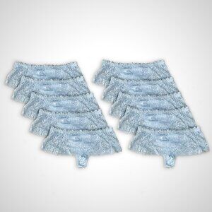 (Pack of 10) Size 8/XL Vintage Secret Treasures Blue Lace Skirt Thong Underwear